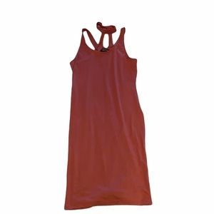 Absolutely Dusty Rose Bodycon Dress Size L